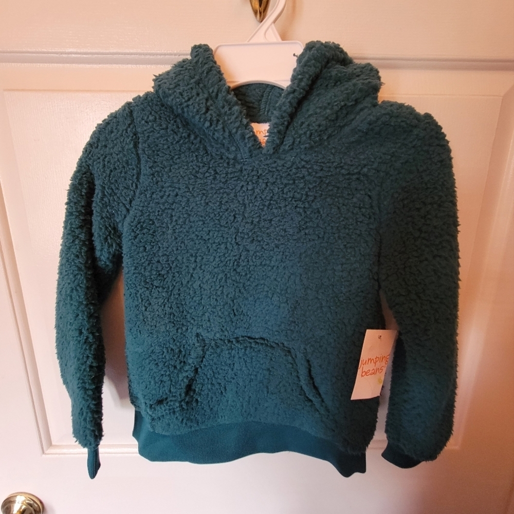 NWT, Green, Jumping Beans, Hoddie, girls size 6